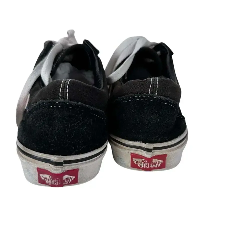 Vans Old Skool Black Sunset Stripe Sneakers Mens 5.5 Womens 7 Skate